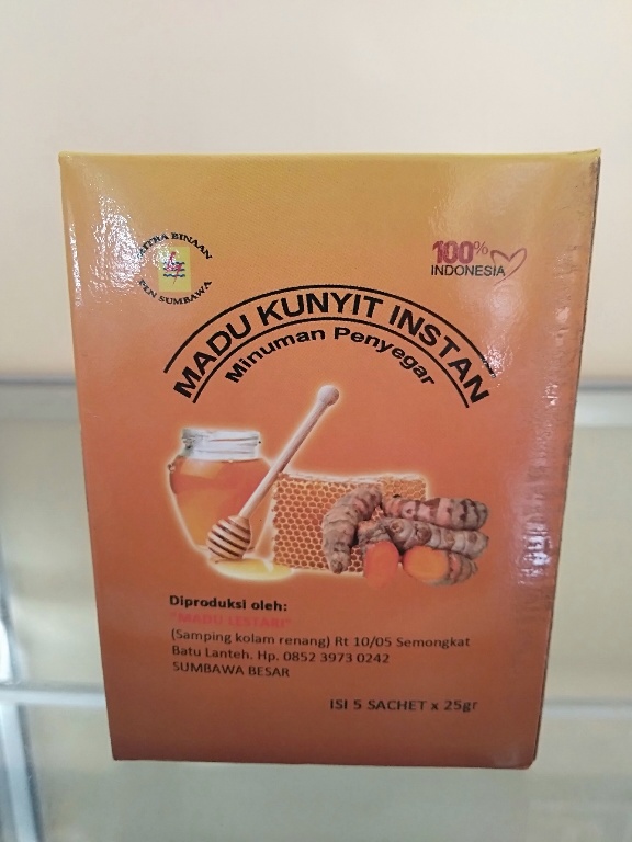 Madu Kunyit Sachet 125 gram