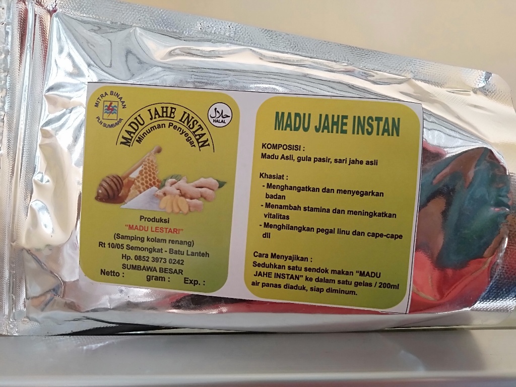 Madu Jahe 250 gram