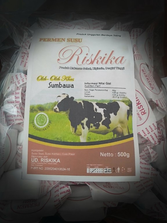 Permen Susu Riskika 500 gram