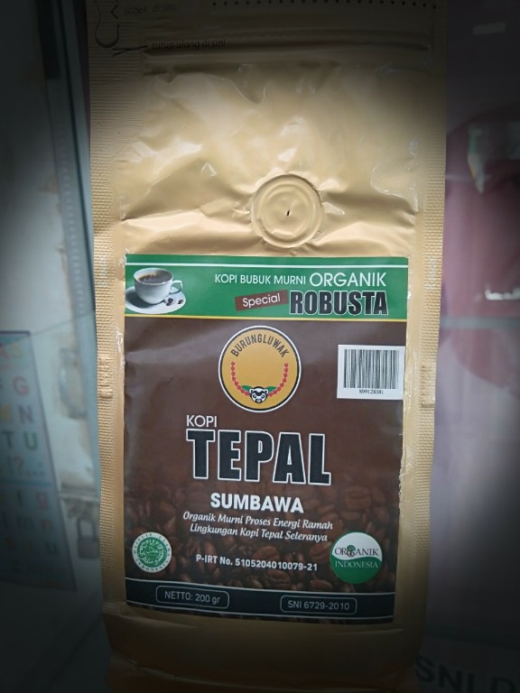Kopi Tepal Robusta 200 gram